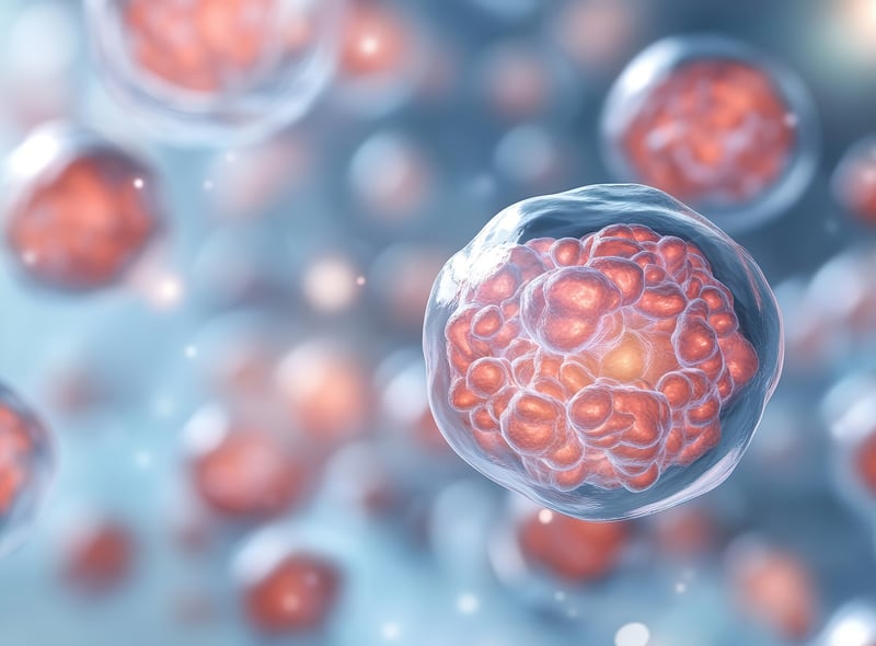 Rendering of organoids