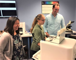 FlowCam users in laboratory