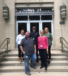 Greater Cincinnati Water Works group photo from FlowCam training