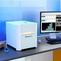 FlowCam instrument rendering on benchtop