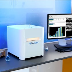 FlowCam instrument rendering on benchtop