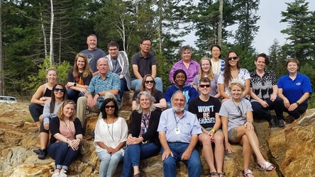 MERHAB 2019 program at Bigelow Labs - group photo