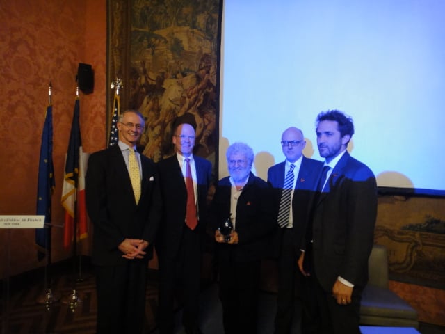 Group photo from Tara Oceans Project reception 2012