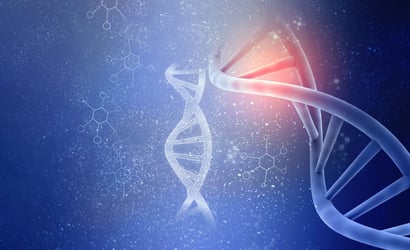 Stock illustration of DNA