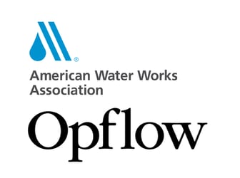 AWWA and Opflow logos