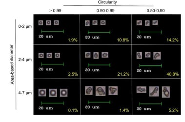 ELP coacervate imaged by FlowCam flow imaging microscopy Marvin et al 2018