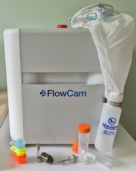 FlowCam with sampling gear