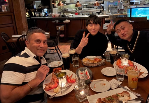 YHQ Training - Dinner at Boones