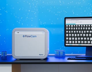 Rendering of FlowCam Nano instrument with monitor