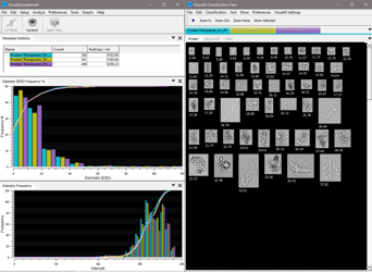 FlowCam VisualAI user interface