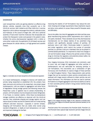 Thumbnail - FlowCam application note
