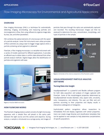 thumbnail of FlowCam application note pdf