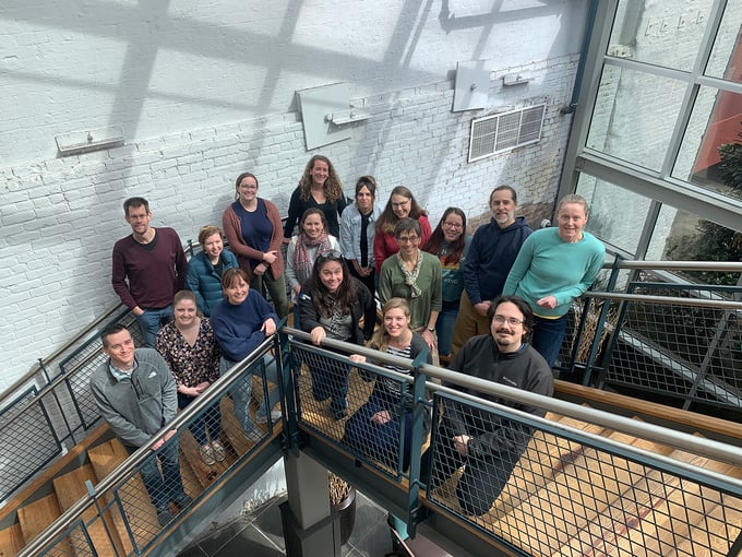 osm-2024-opo-working-groupOperational Phytoplankton Observation Working Group photo on staircase