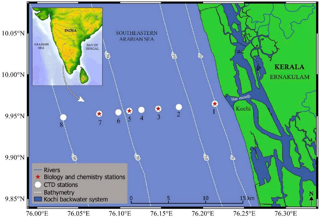 Studying the Effects of Seasonal Water Differences on Microplankton in the Southeastern Arabian Sea