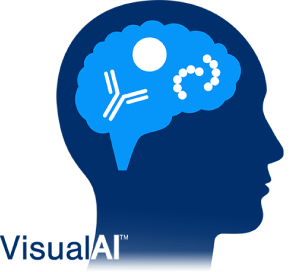 Visual AI illustration head