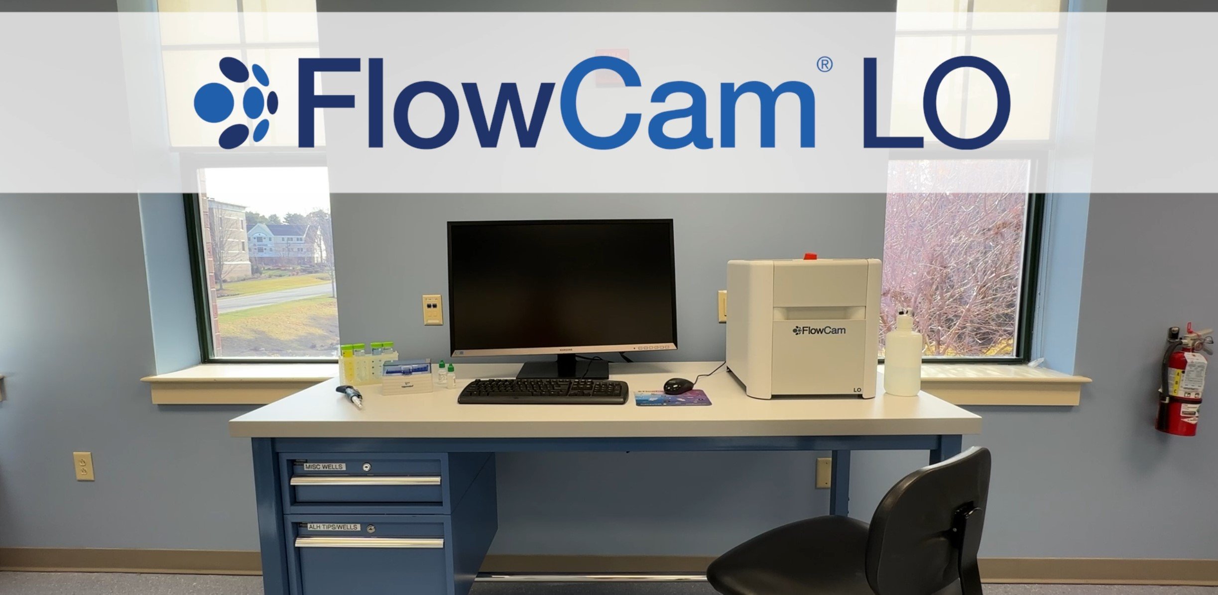 Video title card - FlowCam LO