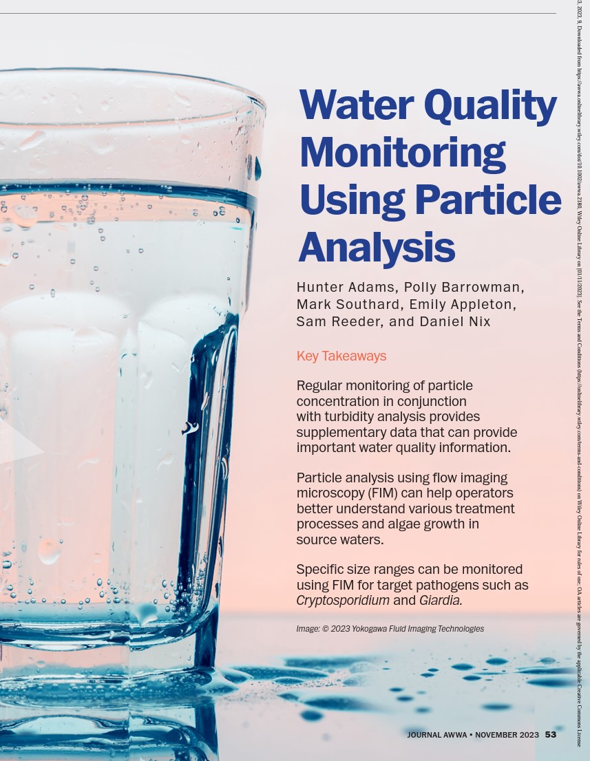 Thumbnail - Water Quality Monitoring Using Particle Analysis